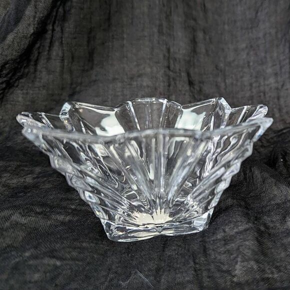 Vintage Crystal Bowl Dish Fifth Avenue Crystal LTD - Picture 3 of 8